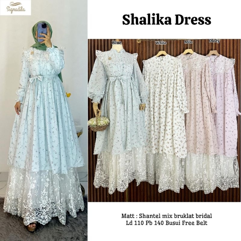 [[  READY TERBARU ]] SHALIKA DRESS BY SIGNADILA Hella Maxy Original By UWAIS SOLO