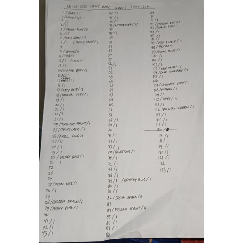 Mandjha Ivan Gunawan Polos Non Parfum Scarf