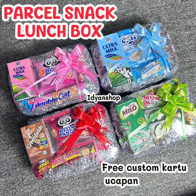 

(LUNCH BOX) PARCEL SNACK LUNCH BOX PARSEL SNACK KOTAK BEKAL SOUVENIR ULANG TAHUN HADIAH ULANG TAHUN ANAK HAMPERS ANAK HAMPERS SNACK