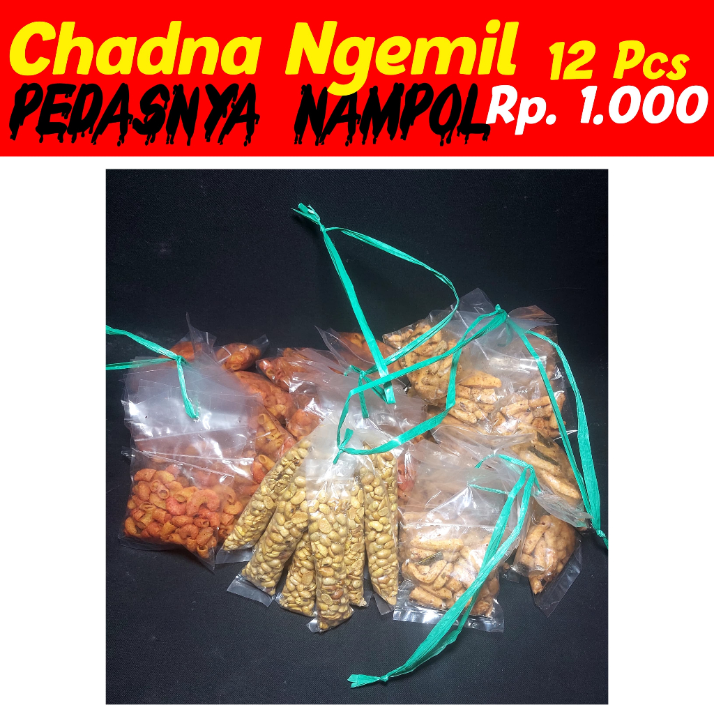 

(UNTUK DIJUAL LAGI) Makaroni Pedas Isi 12 Pcs / 1 Renteng (CHADNA NGEMIL)