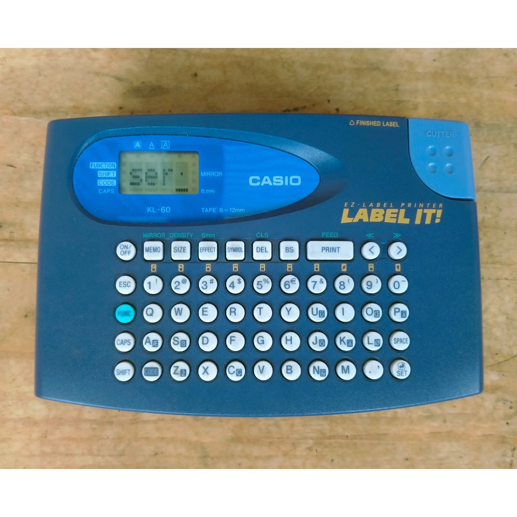 

Mesin Label Label Printer CASIO KL 60 ORIGINAL