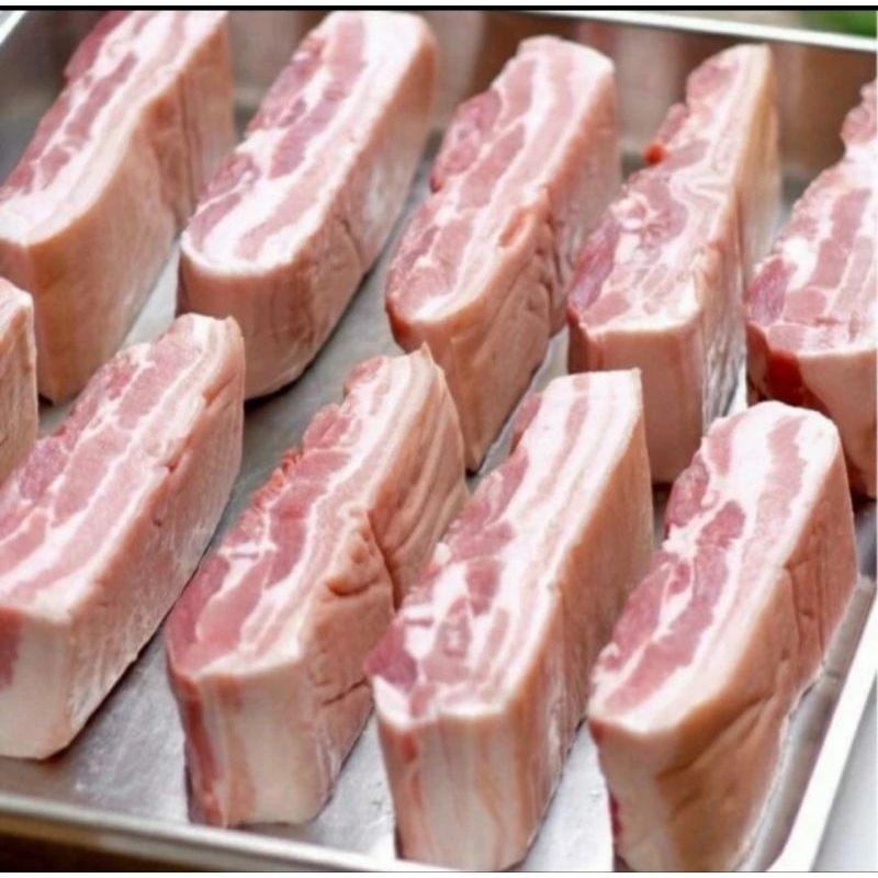

Pork Belly Samcan Impor 1 kg Super Premium Babi Panggang