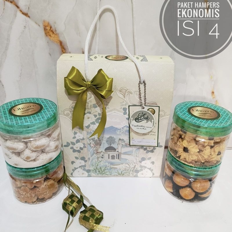 

Paket Hampers Ekonomis isi 4 topless Untuk pecinta Cookies yang ga suka pakai butter