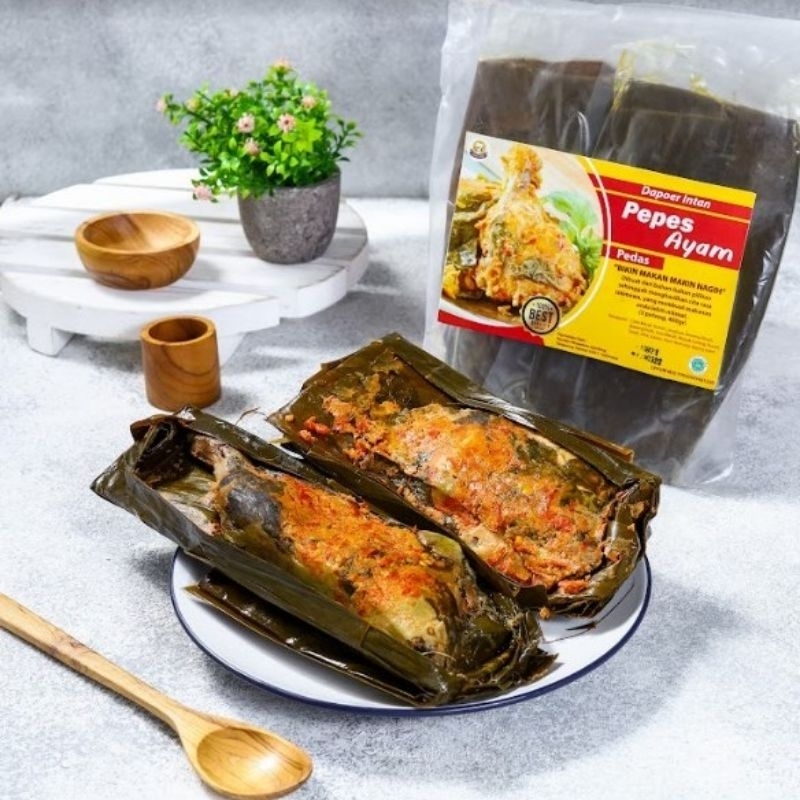 

Pepes Ayam Tulang Lunak Dapoer Intan (tidak pedas, pedas) 400 gram