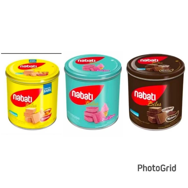 

nabati Bites Richeese Wafer Keju Kaleng 240 g