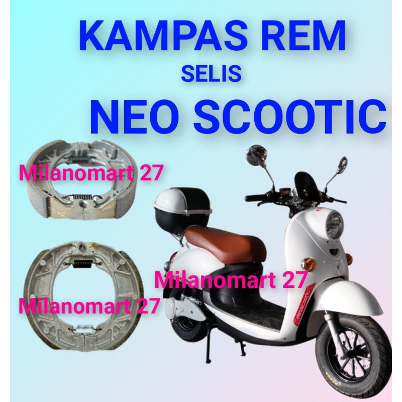 kampas rem selis Neo scootic kampas rem sepeda listrik selis NEO SCOOTIC