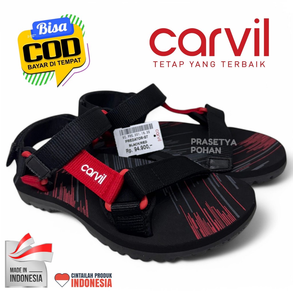 Sandal Gunung Anak Carvil Original - Sendal Anak Gunung Carvil