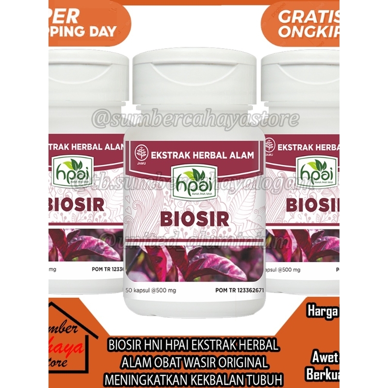 Biosir HNI HPAI HNI / Herbal Wasir