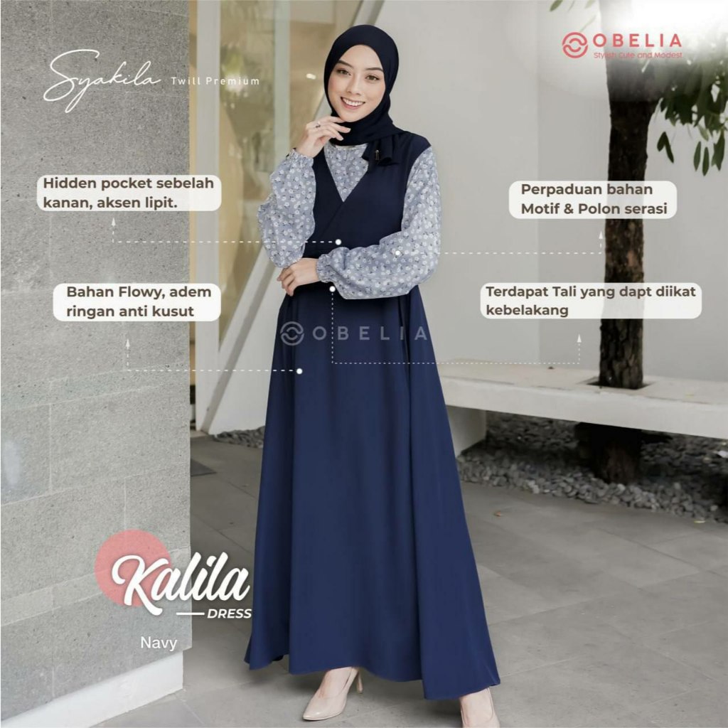 yu.gamisan- KALILA DRESS By Obelia