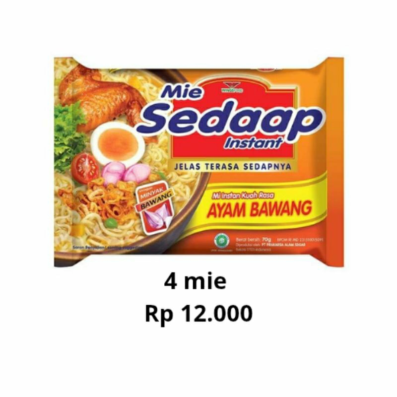 

MIE SEDAP KUAH AYAM BAWANG