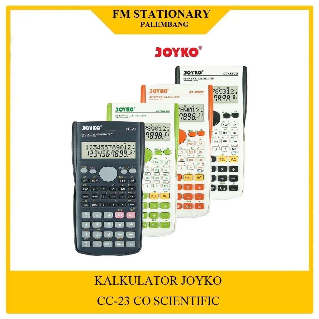 

Kalkulator SCIENTIFIC COLOR JOYKO CC23CO