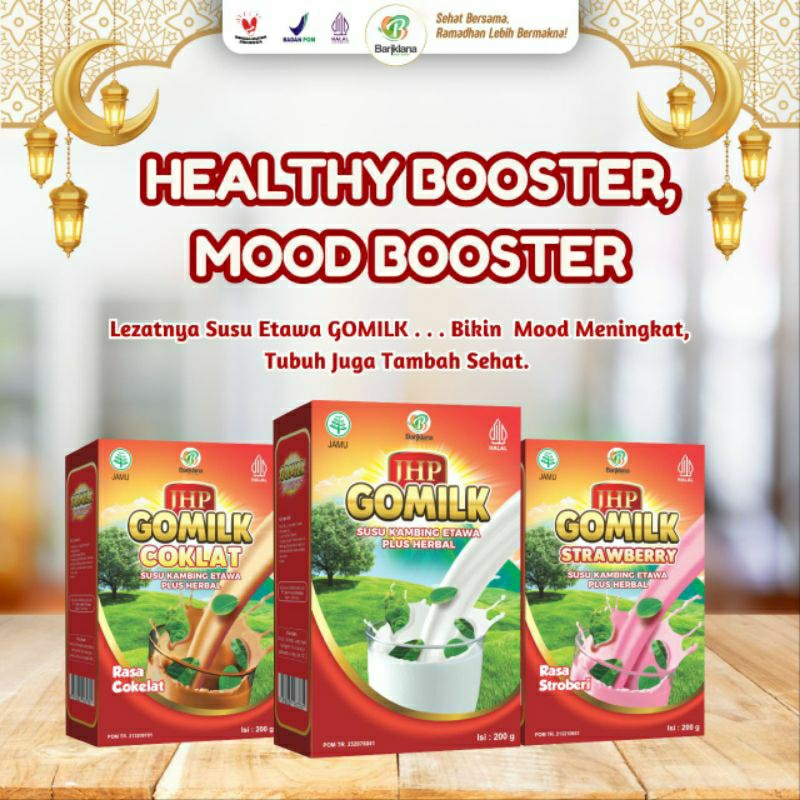 

Susu Kambing Etawa Gomilk Herbal 200g