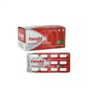 KODE EY6 ~ PANADOL HIJAU COLD&FLU / PANADOL EXTRA MERAH 1 BOX