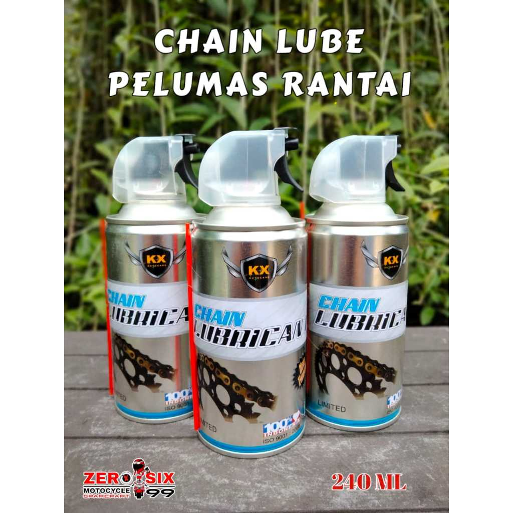 Chainlube Oli Pelumas Rantai Rante Tarik Motor [ KX ] - 240 ML