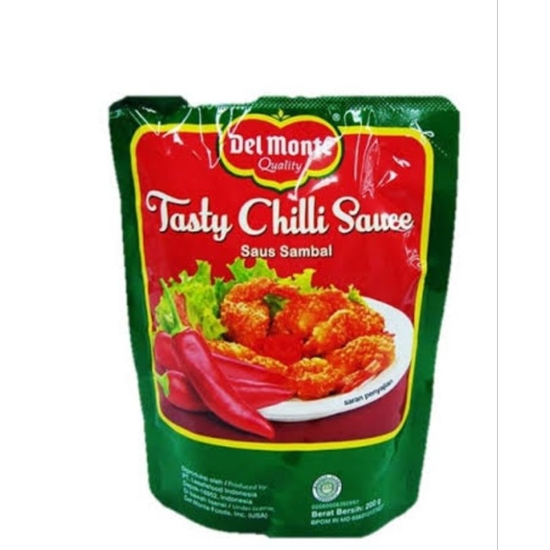 

Del Monte Tasty Chilli Sauce 200 gram / Saus Sambal