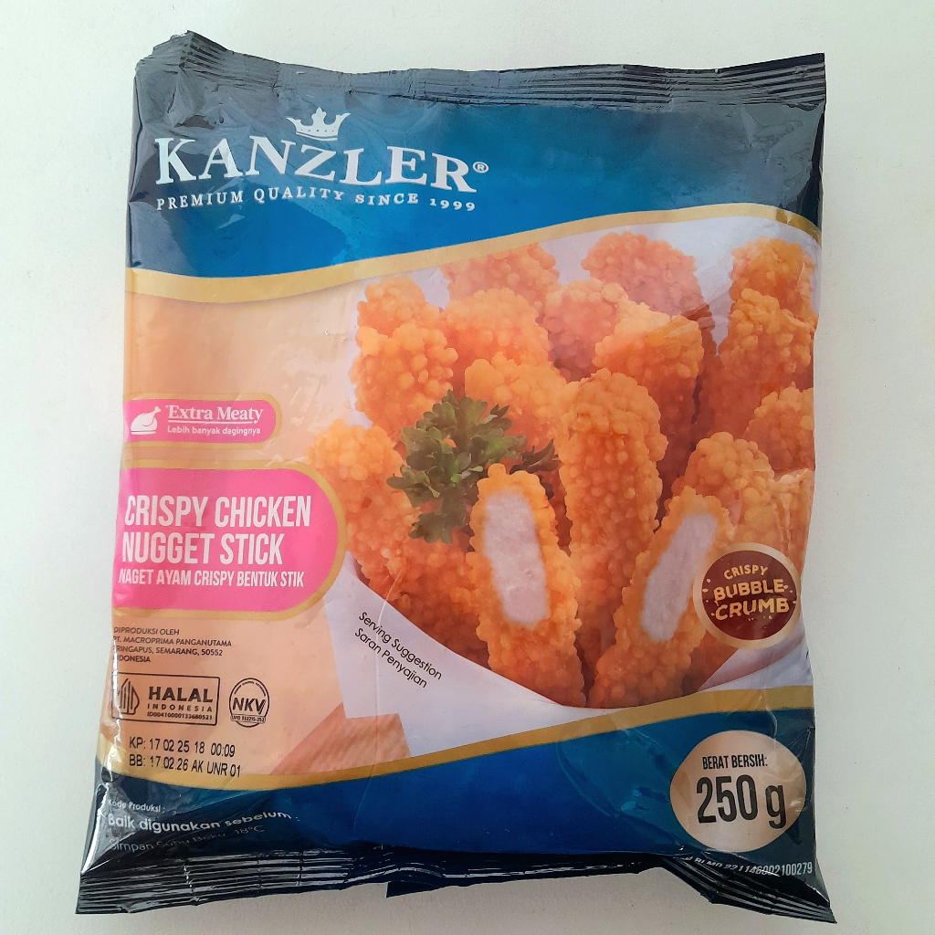 

KANZLER crispy nugget stik 250gr