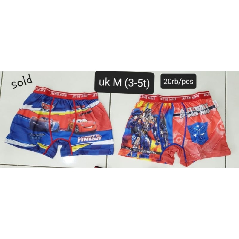 SALE Tutup Toko Paling Murah Boxer Celana Dalam Jessie and Mike