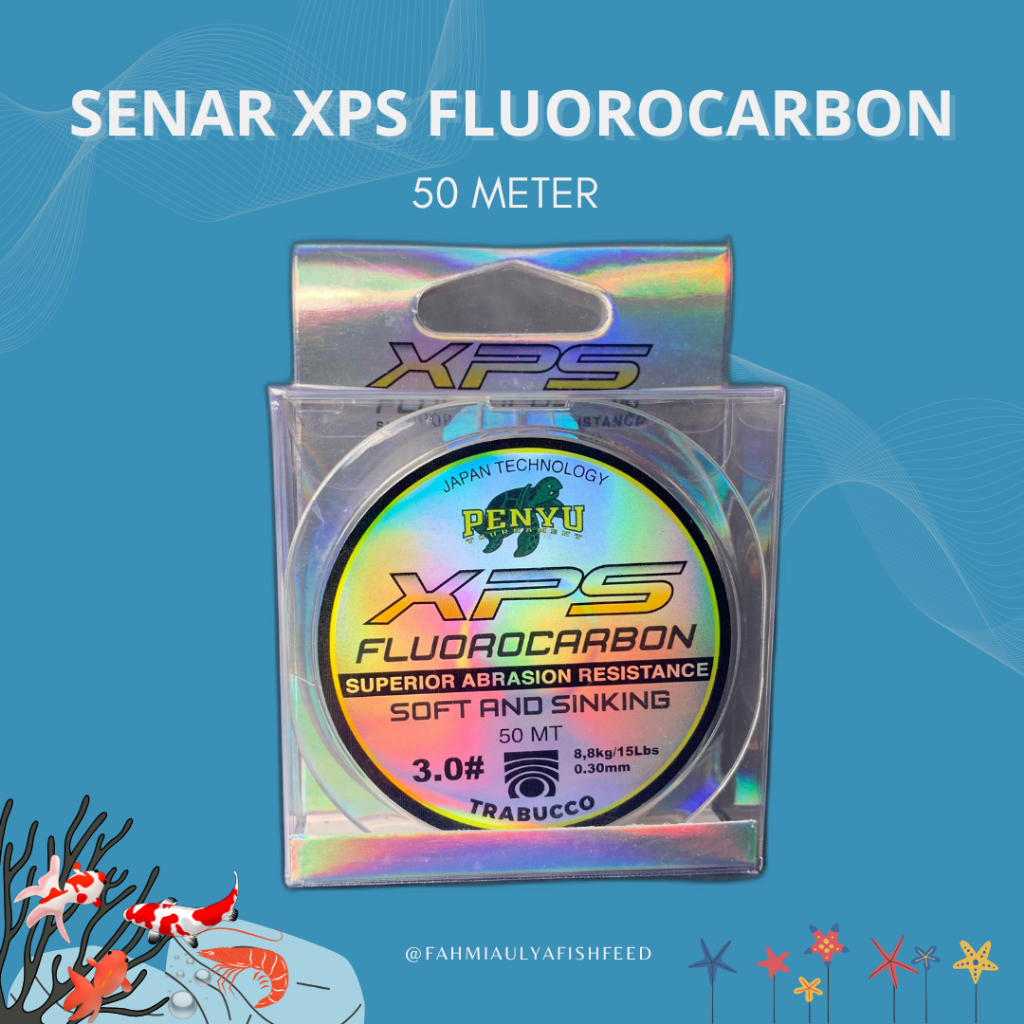 Senar Pancing XPS Flourocarbon 50 Meter