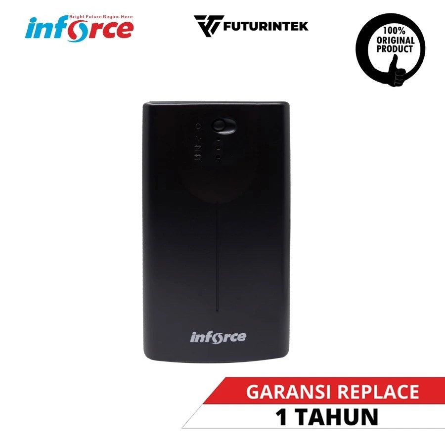 INFORCE UPS IF 2000VA 1200W Backup Daya Stabilizer Komputer PC TV Modem