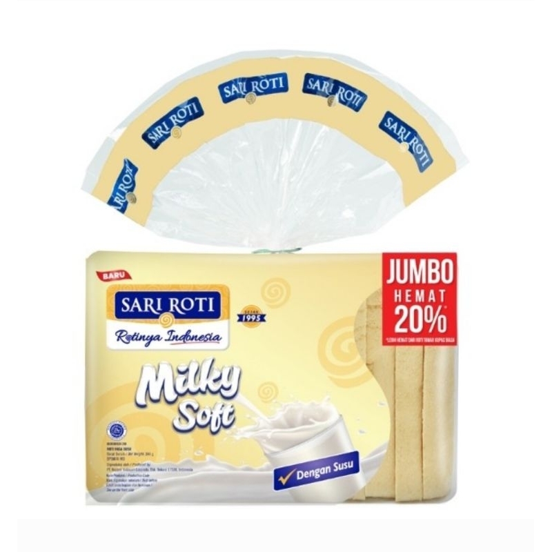 

sari roti tawar jumbo milky soft