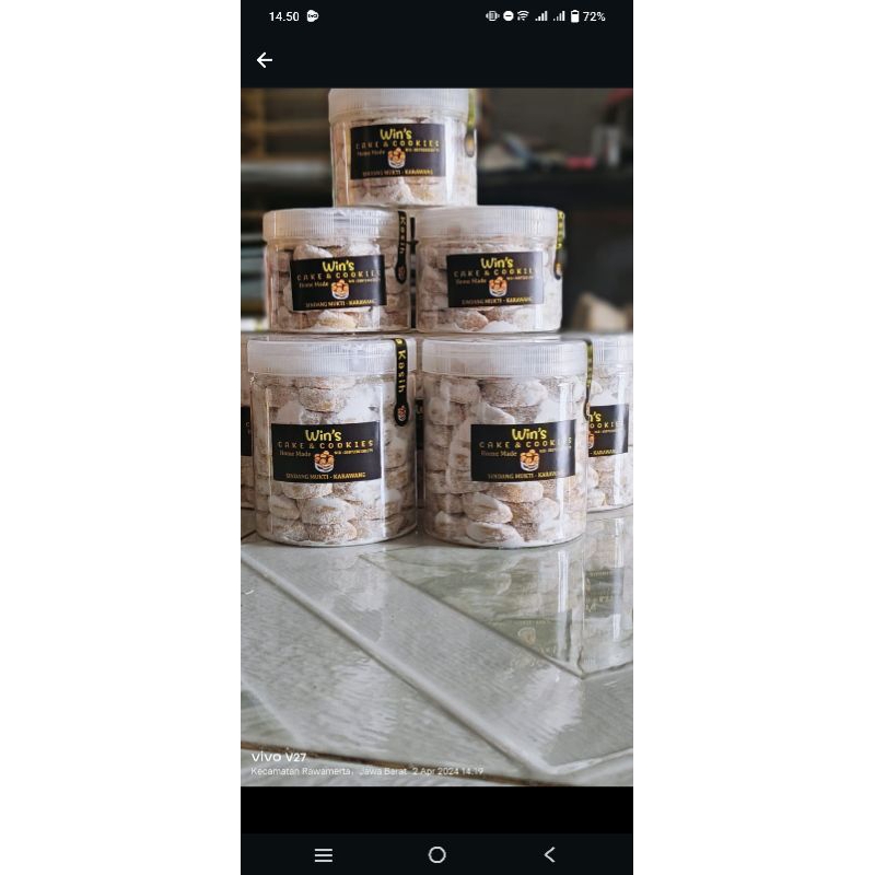 

putri salju home made 400ml