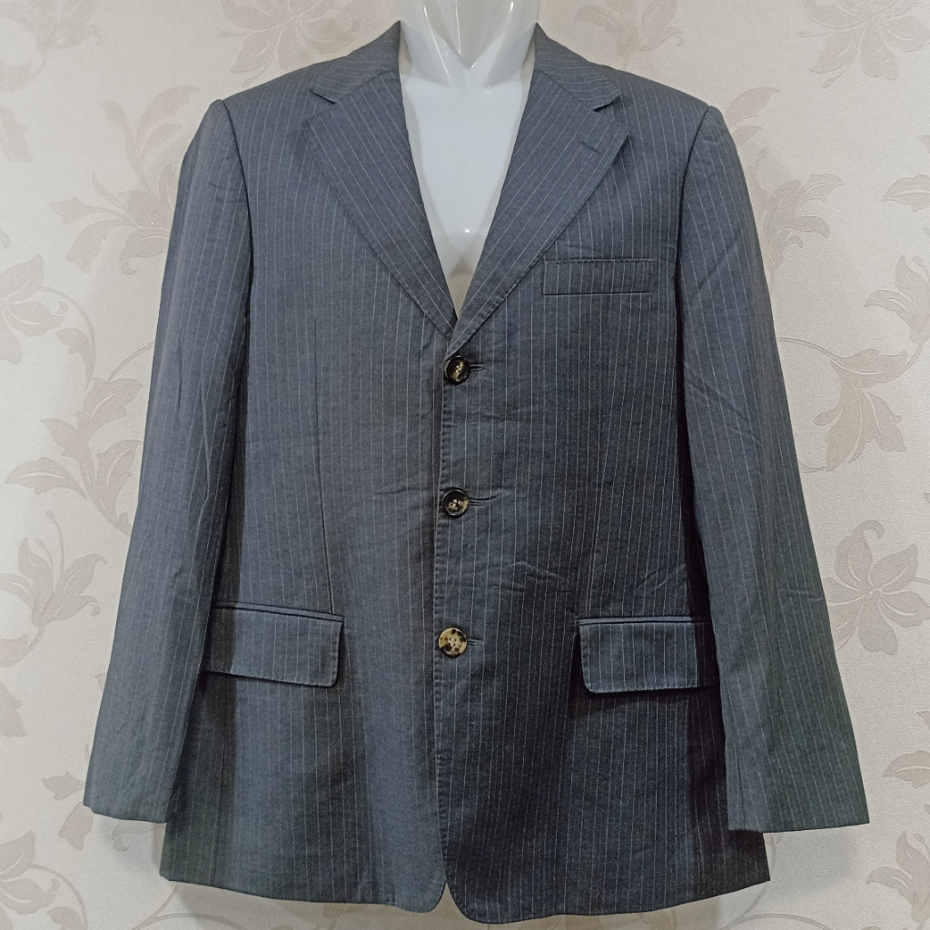 Baju Jas Hugo Boss Da Vinci Lucca by Loro Piana Wool Blazer Pakaian Suit Setelan BisnisFormal Pria