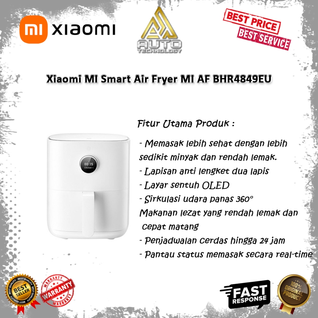 Xiaomi MI Smart Air Fryer MI AF BHR4849EU