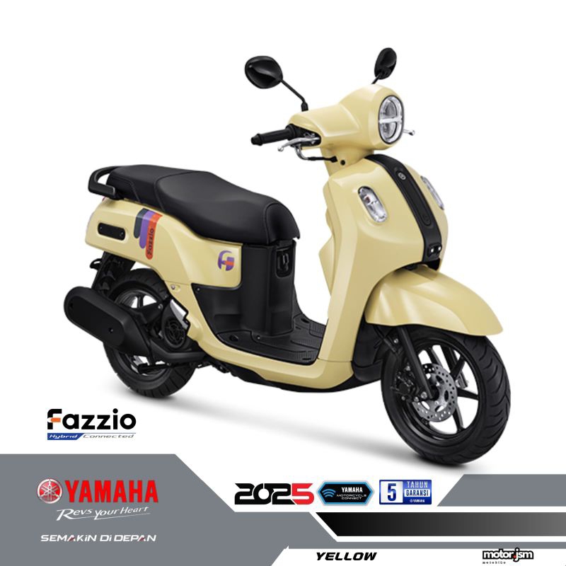 Sepeda Motor Yamaha Fazzio Hybrid Neo