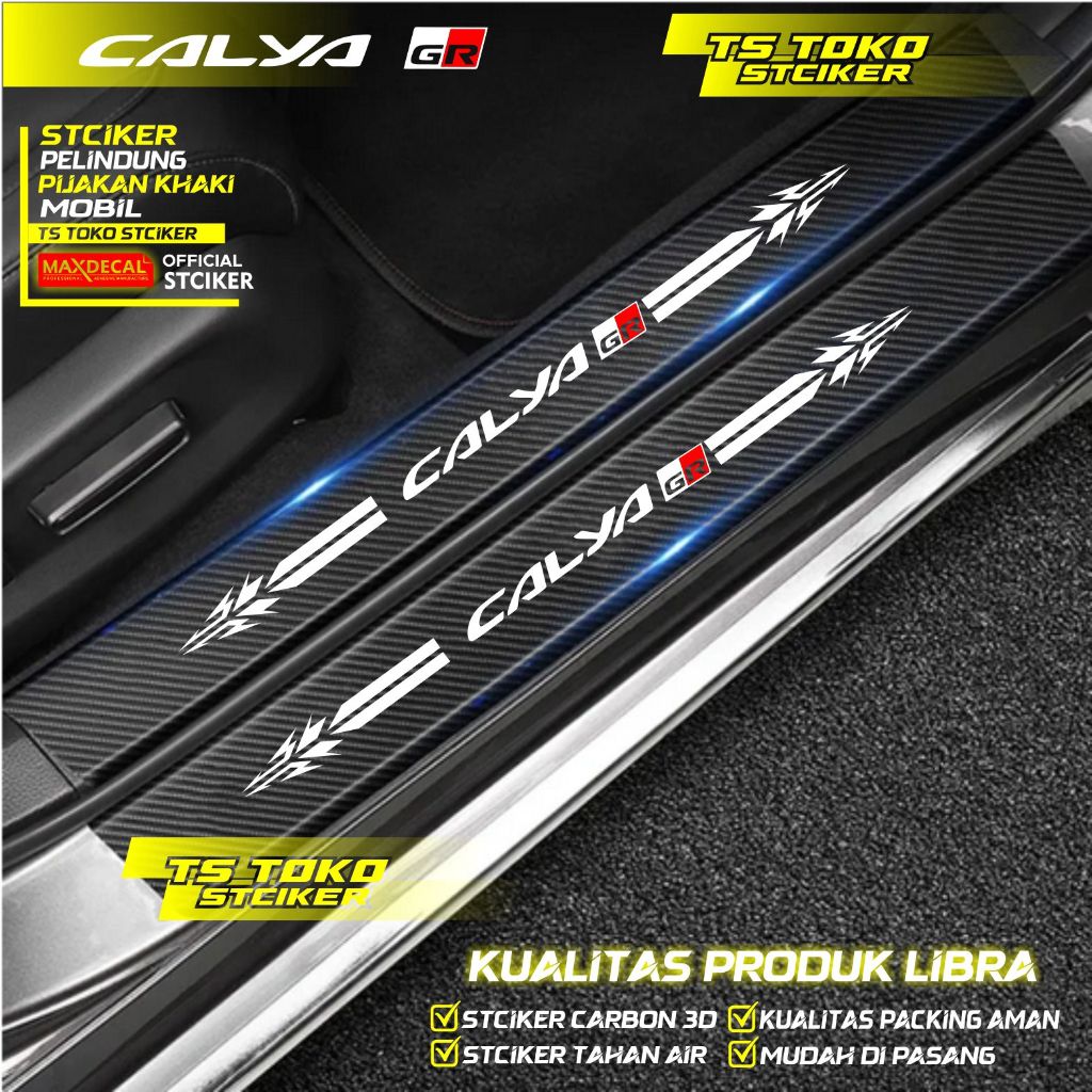 Calyra Stiker Pelindung Mobil TS Toko STicker Max Decal stciker pelindung pintu mobil calya gr sport