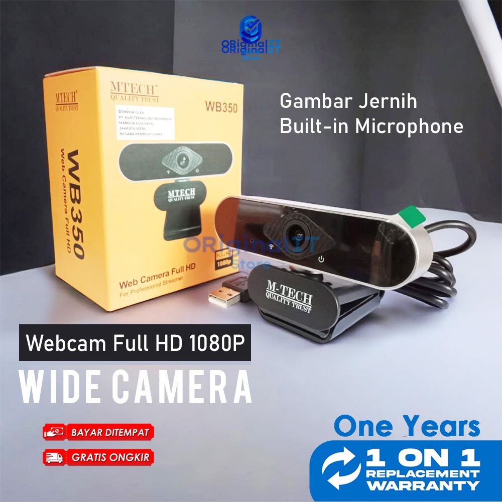 Webcam Kamera PC komputer Laptop HD 1080P 4k WB350
