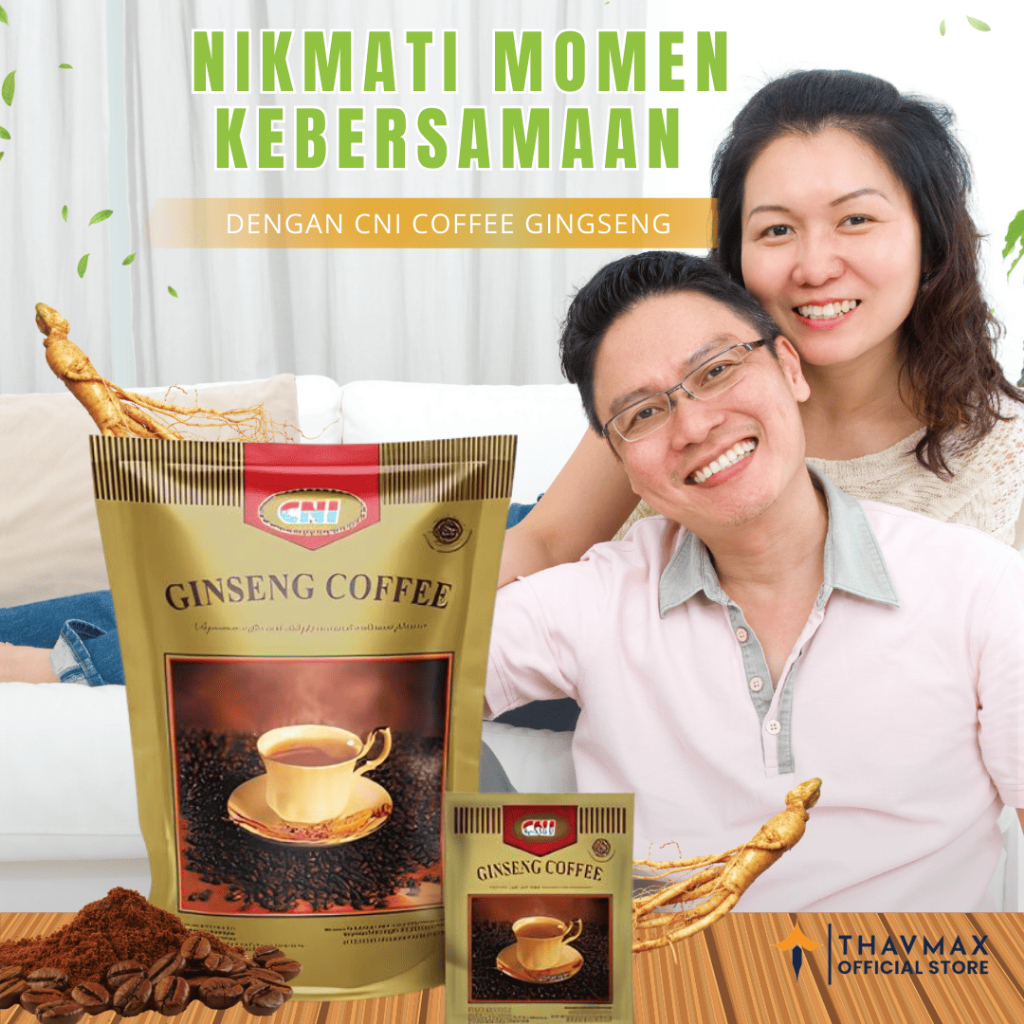 

CNI Ginseng Coffee isi 20 Sachet | Kopi Gingseng Asli CNI