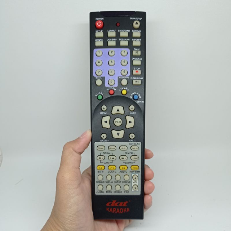 Remote DVD Player Original Bergaransi DAT Karaoke