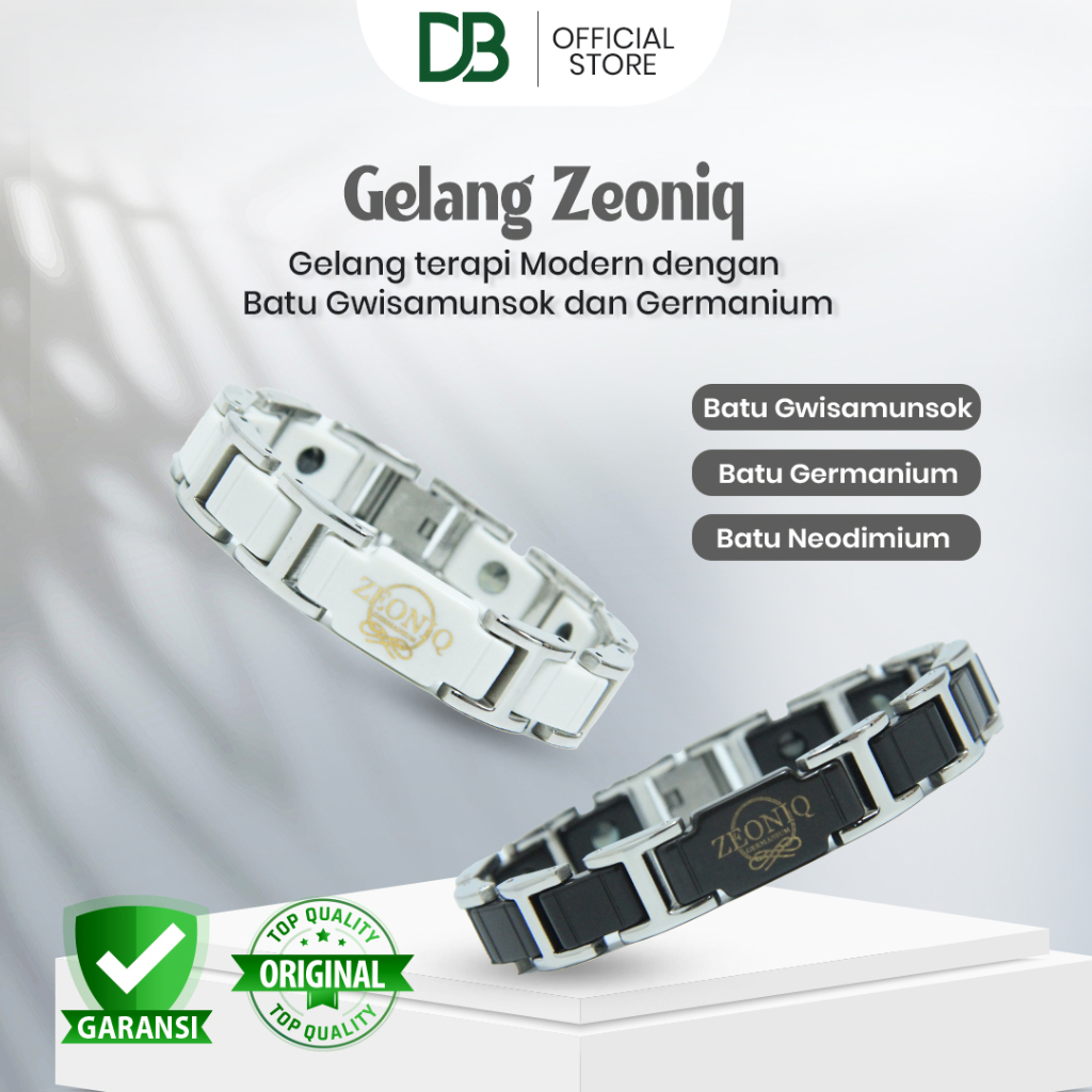 Gelang Zeoniq - Gelang Kesehatan Gwisamunsok