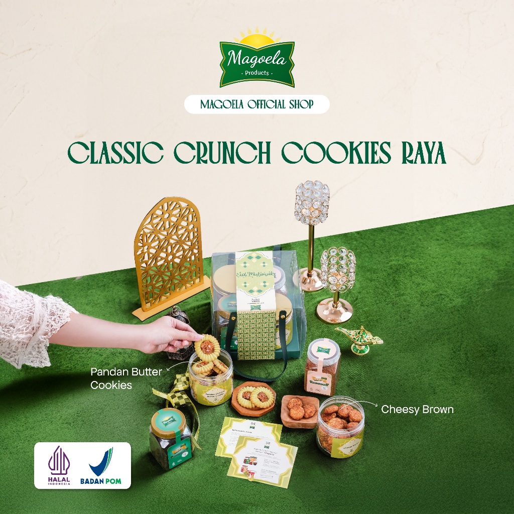 

Eid Hampers - Classic Crunch Cookies Magoela