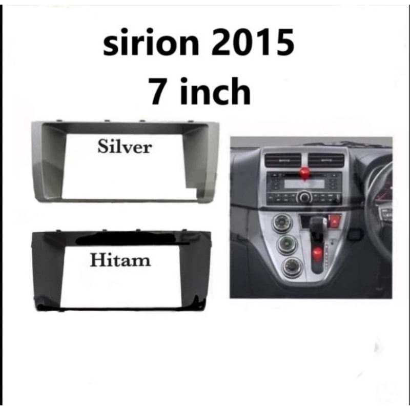 Frame Head Unit Android Double Din 7 inch Sirion  2015