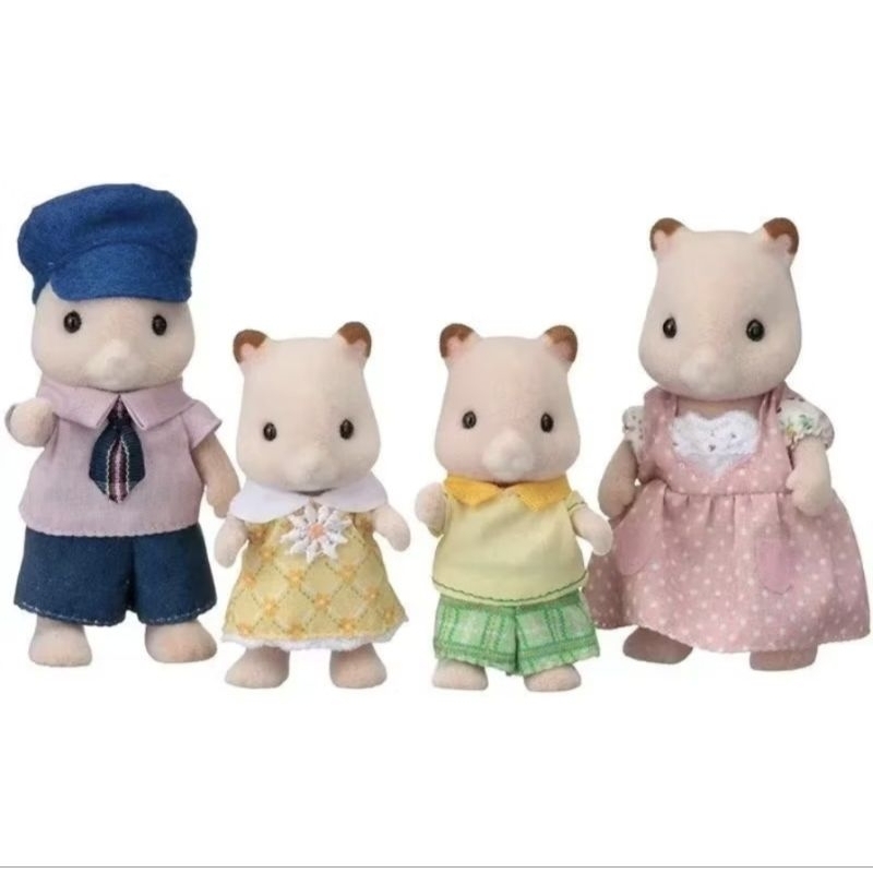 NEW Sylvanian Families Hamster Family Rare