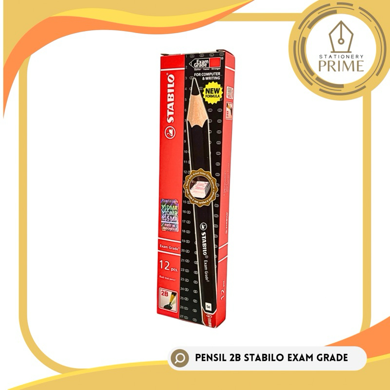 

ATH Pensil 2B STABILO Exam Grade 288 Ujian Sekolah Komputer( Isi 12 Pcs )