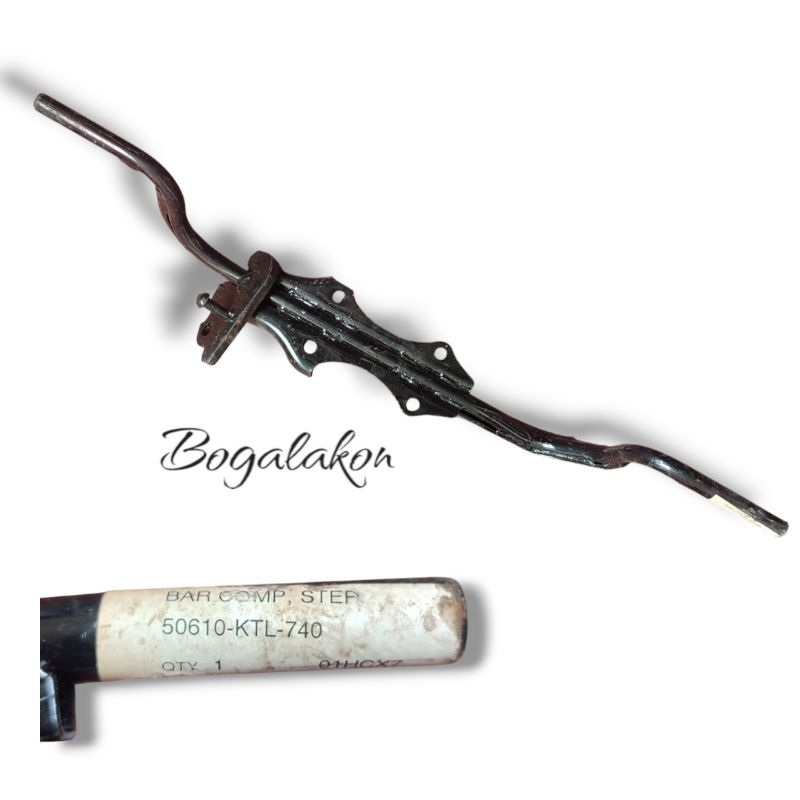 Besok step depan supra fit new original ahm 50610ktl740