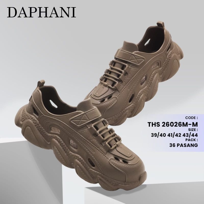 Sepatu sandal pria karet anti air slipper eva