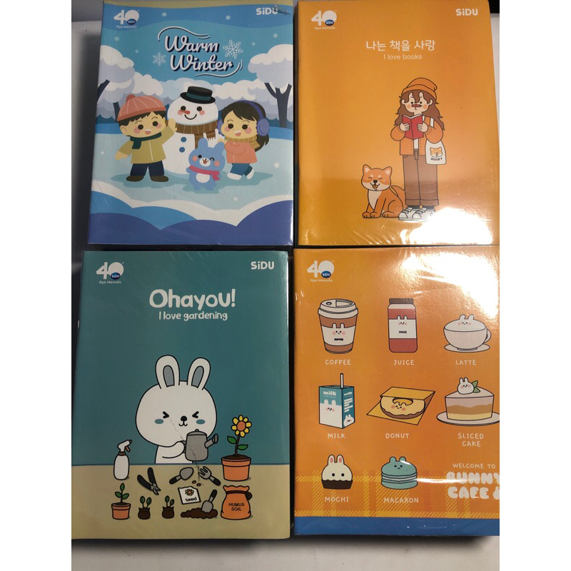 

1 Pack Buku Tulis Sidu 58