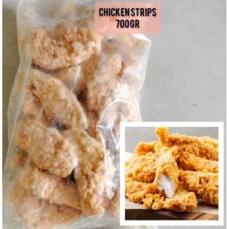 

Chicken Strips 700 gr / Fillet Ayam Tepung ala Resto K*C