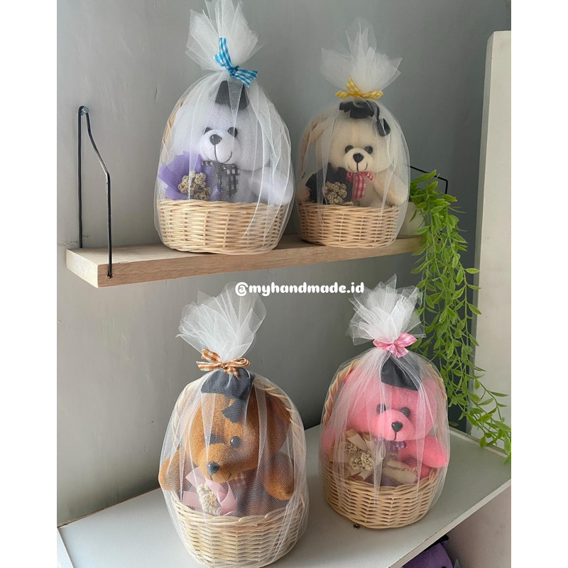 

MYHANDMADE.ID/HAMPERS KERANJANG BONEKA/HAMPERS SNACK/HAMPERS BONEKA
