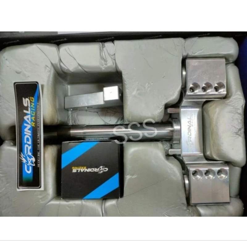 Segitiga depan set cnc billet yamaha mx king cardinals racing.