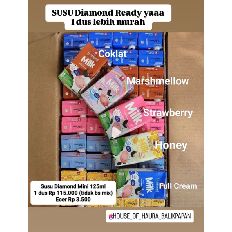 

Susu Diamond Mini Harga Perdus