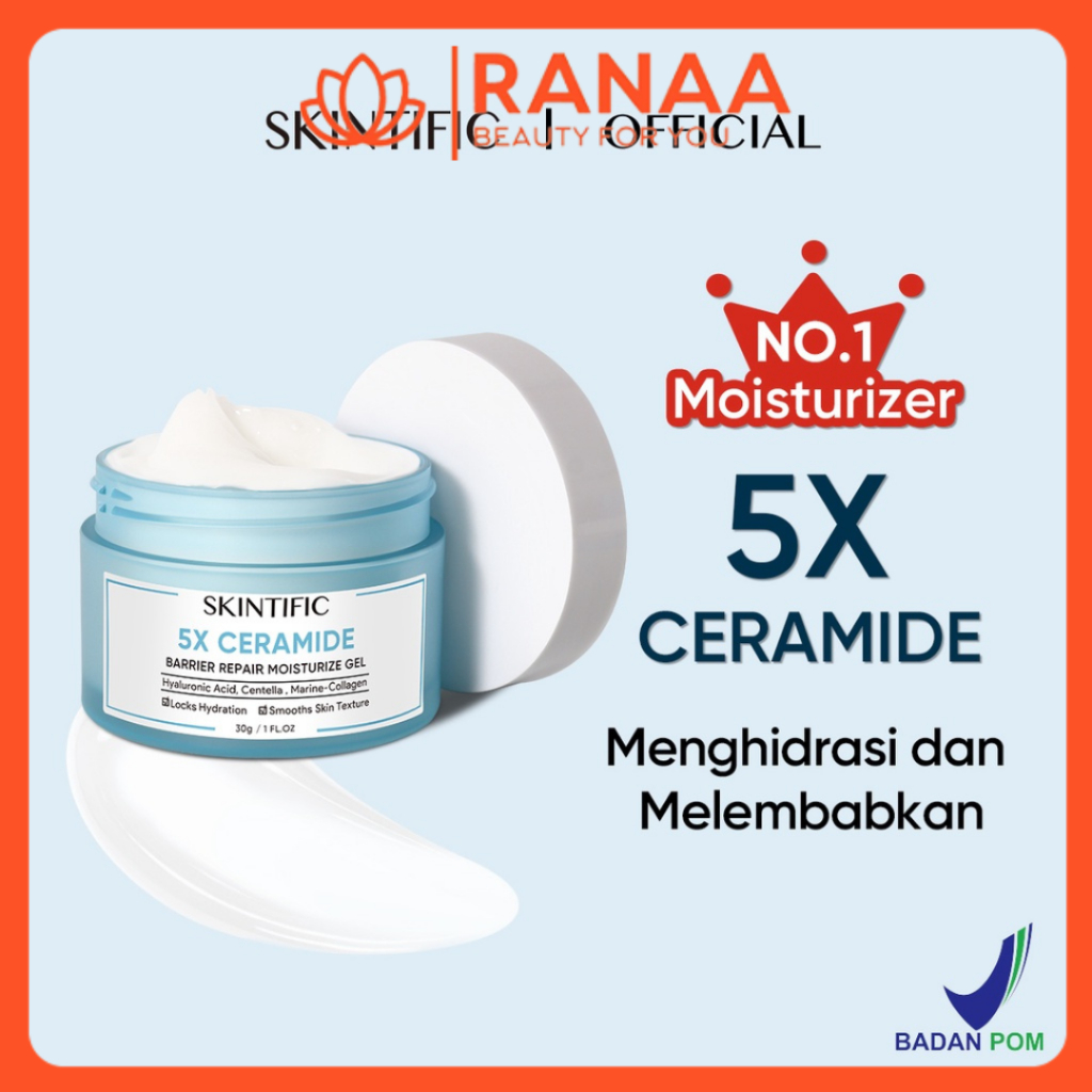 Skintific 5x ceramide moisturizer 6gr | 30gr