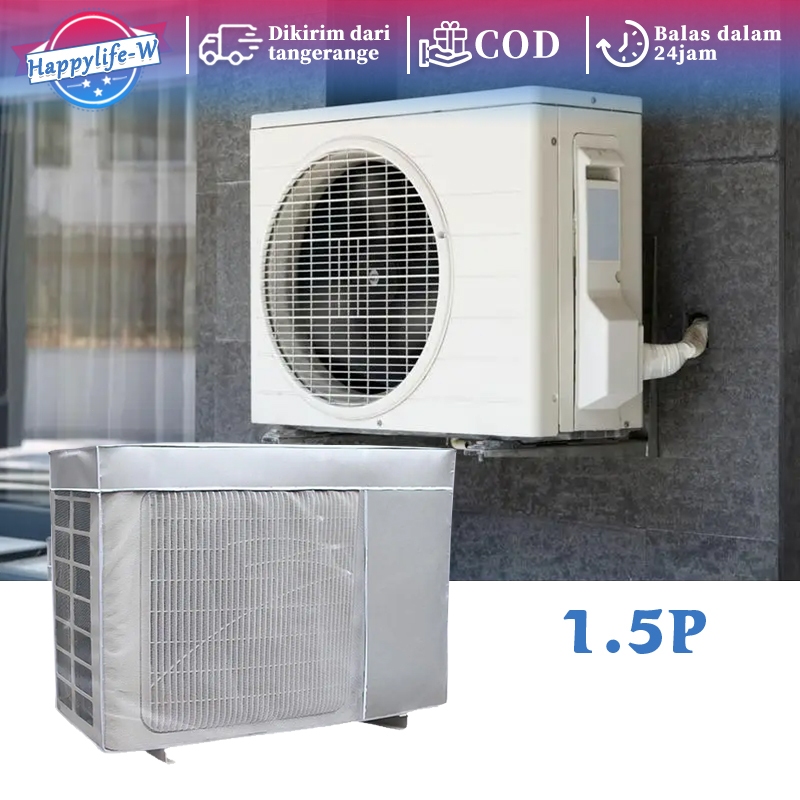 Cover Ac Outdoor Anti Debu Cover Pelindung Ac Outdoor Tahan Air Ac Outdoor Cover