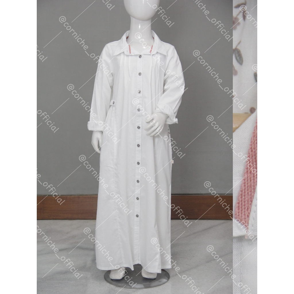 Corniche Kids Nadine Dress Kids White - TP K50349