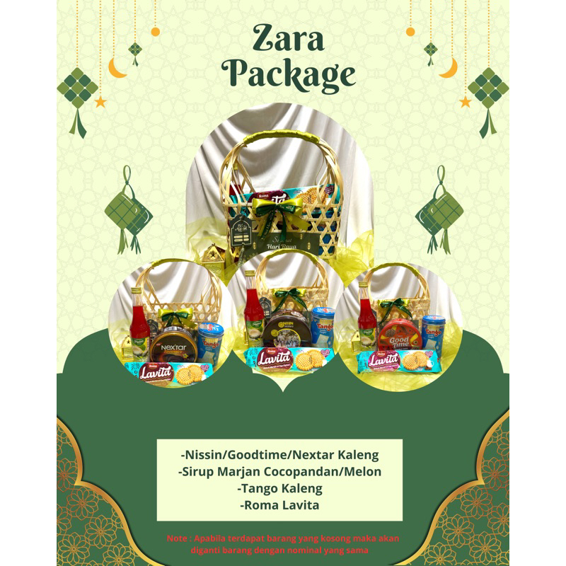 

ZARA PACKAGE