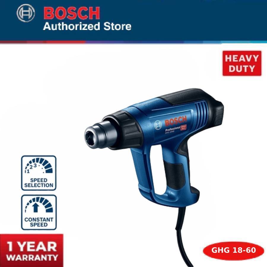 Bosch GHG 18-60 Heat Gun / Hot Gun / Pemanas Tembak