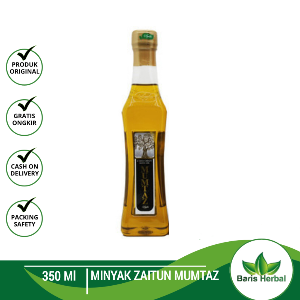 

Mumtaz Extra Virgin Oil Minyak Zaitun 350 ml ORIGINAL